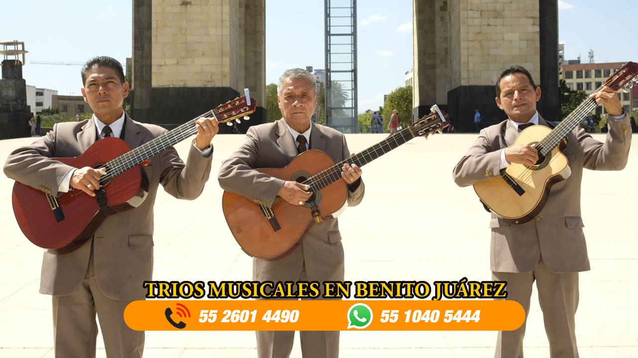 trios musicales en Benito Juarez